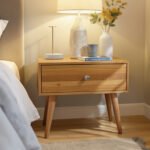 table de chevet bois