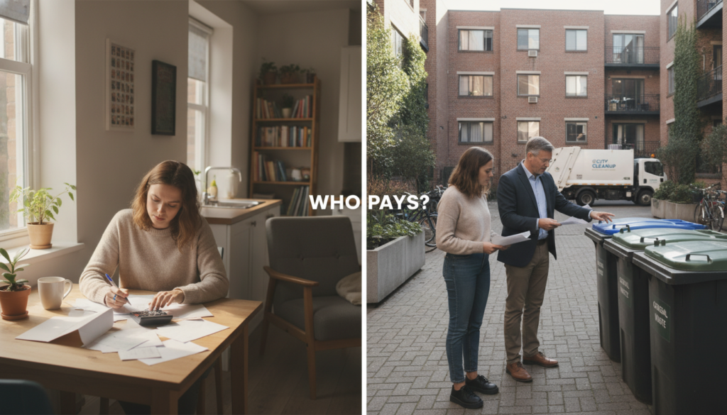 découvrez qui, entre le locataire et le propriétaire, est responsable du paiement de la taxe d'ordures ménagères et comment cette charge est généralement répartie.